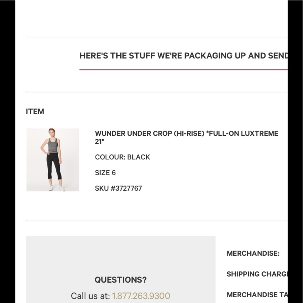 Winder Under Crop 21” Full-On Luxtreme